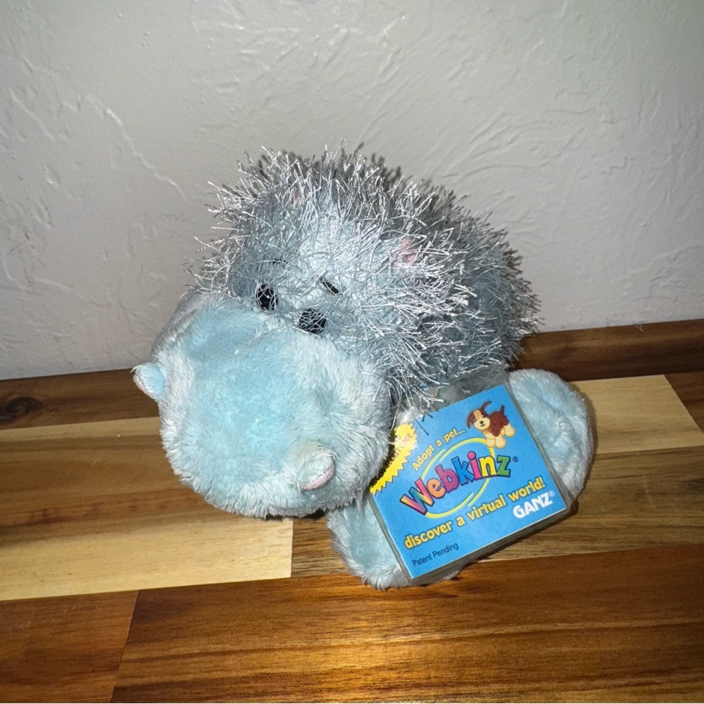 Webkinz Ganz Hippo (HM009) Stuffed Animal With New Unused Sealed Code!